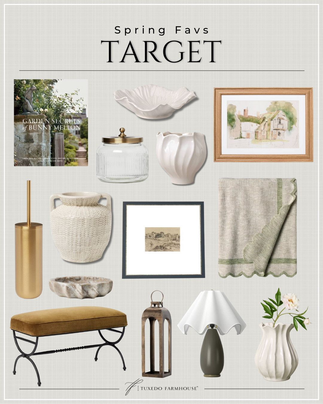 Target - Spring Favs

Soft textures, organic shapes, and a palette that feels fresh yet timeless 🌿
These spring favorites are all about effortless charm—woven details, sculptural ceramics, warm brass accents, and artful layers that bring a collected, lived-in feel. Each piece feels thoughtful on its own, but together they create a look that’s calm, elevated, and quietly beautiful. A gentle refresh for the season ahead. 

 #LTKSeasonal #LTKHome