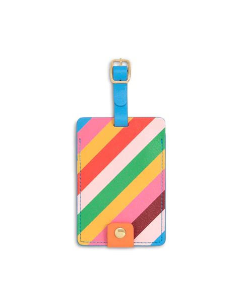 Getaway Luggage Tag - Rainbow Stripe | ban.do