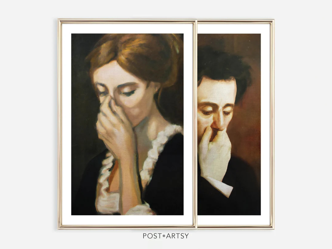 Funny Bathroom Wall Art Hers His Bathroom Bundle Set of 2 - Etsy | Etsy (US)