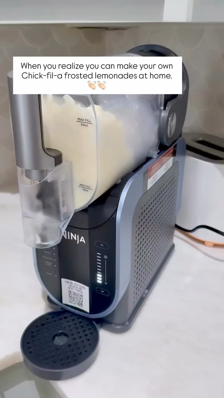 When you realize you can make your own Chick-fil-a frosted lemonades at home. 👏🏻👏🏻

Aprx recipe: (I wasn’t EXACTLY MEASURING)
20oz lemonade 
1/2c milk
1/4c heavy whipping cream 
1/4c granulated sugar
Splash of vanilla 

Add it all to the ninja slushie and let it go! Took 15 minutes!! 



Kitchen finds
Gifts for her 
Summer fun

#LTKmomlife #LTKfoodie #LTKHome