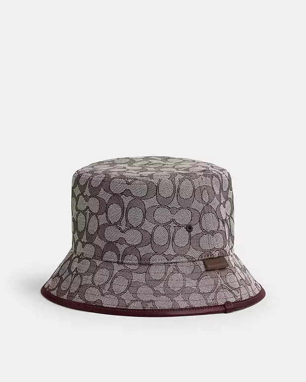Signature Jacquard Bucket Hat | Coach (US)