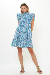 Pintuck Ruffle Mini- Lingon Wine | Oliphant Design