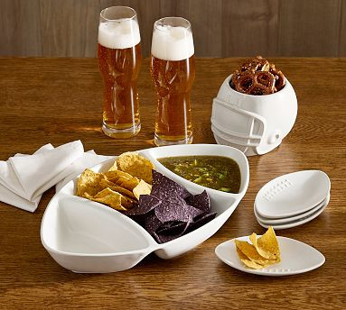 Football Divided Platter | Pottery Barn (US)