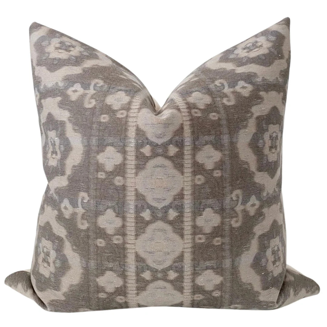 Navi Gray  Pillow Cover Gray Pillow Cover Tribal Pillow - Etsy | Etsy (US)
