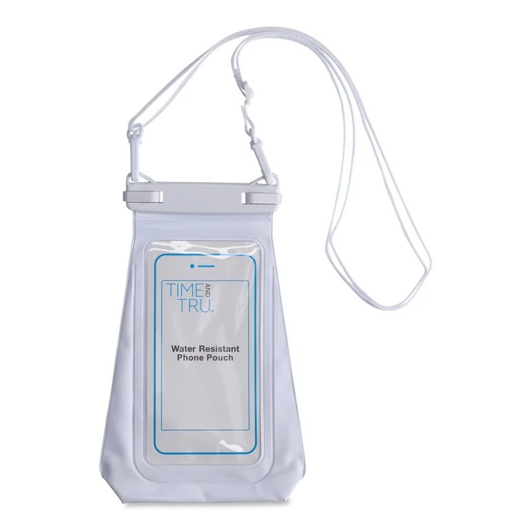 Time & Tru Women's Phone Pouch, White - Walmart.com | Walmart (US)