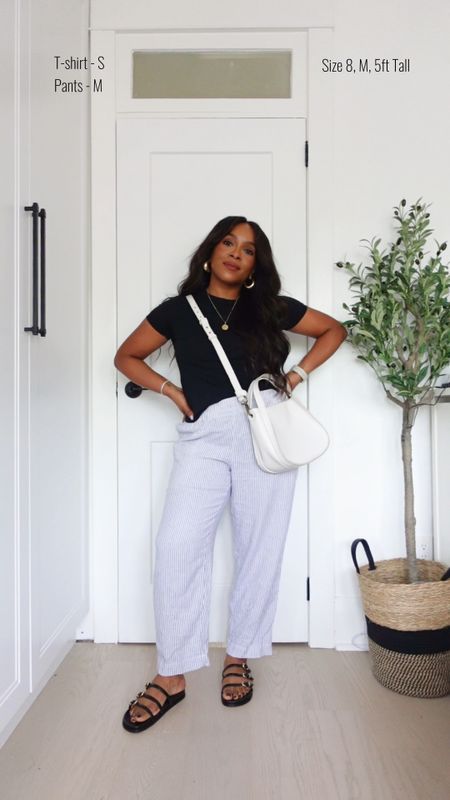 Trying these pyjama pants and loving it! #springoutfit #casualoutfit #ootd #outfitidea 

#LTKFindsUnder100 #LTKStyleTip #LTKFindsUnder50