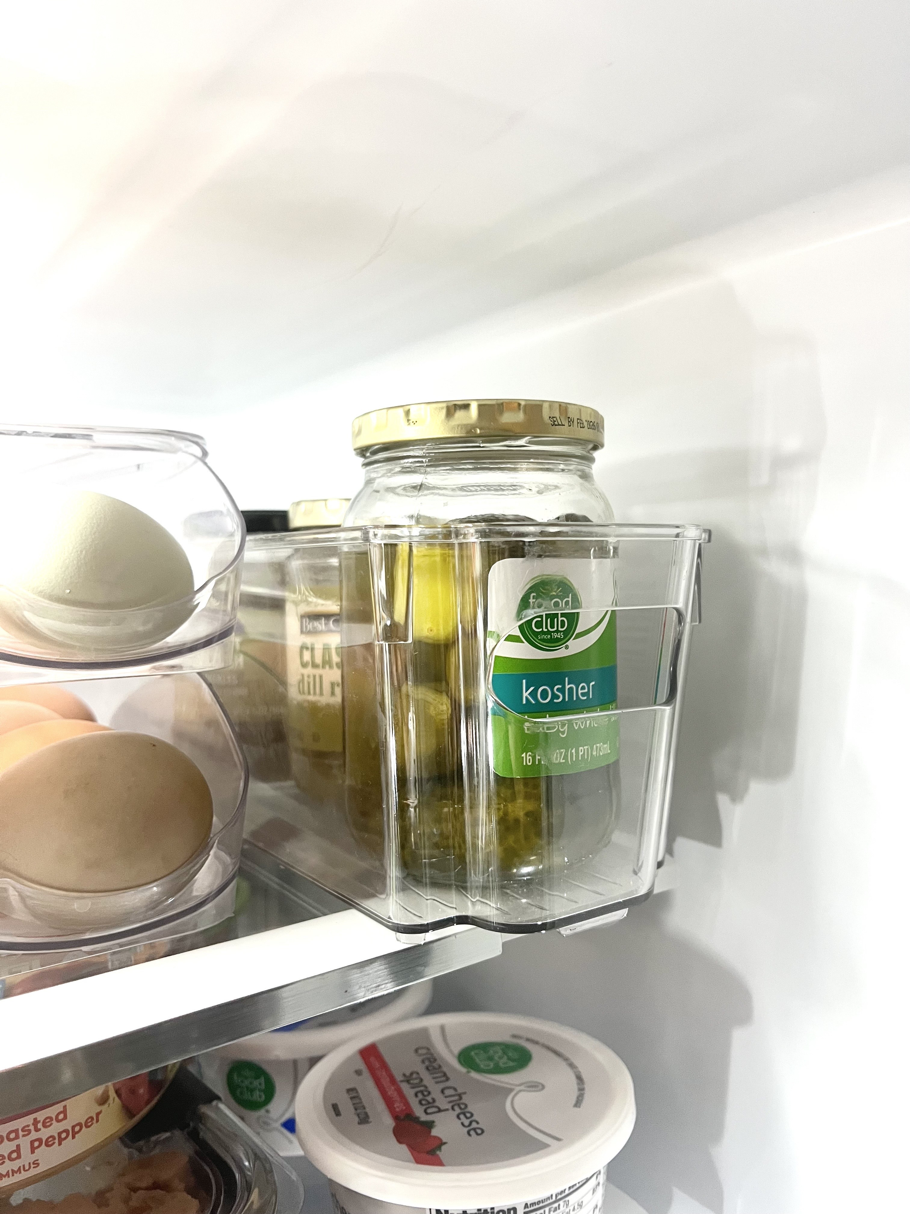 Fridge organization is a game changer! I love these clear bins. 

#LTKFamily #LTKHome