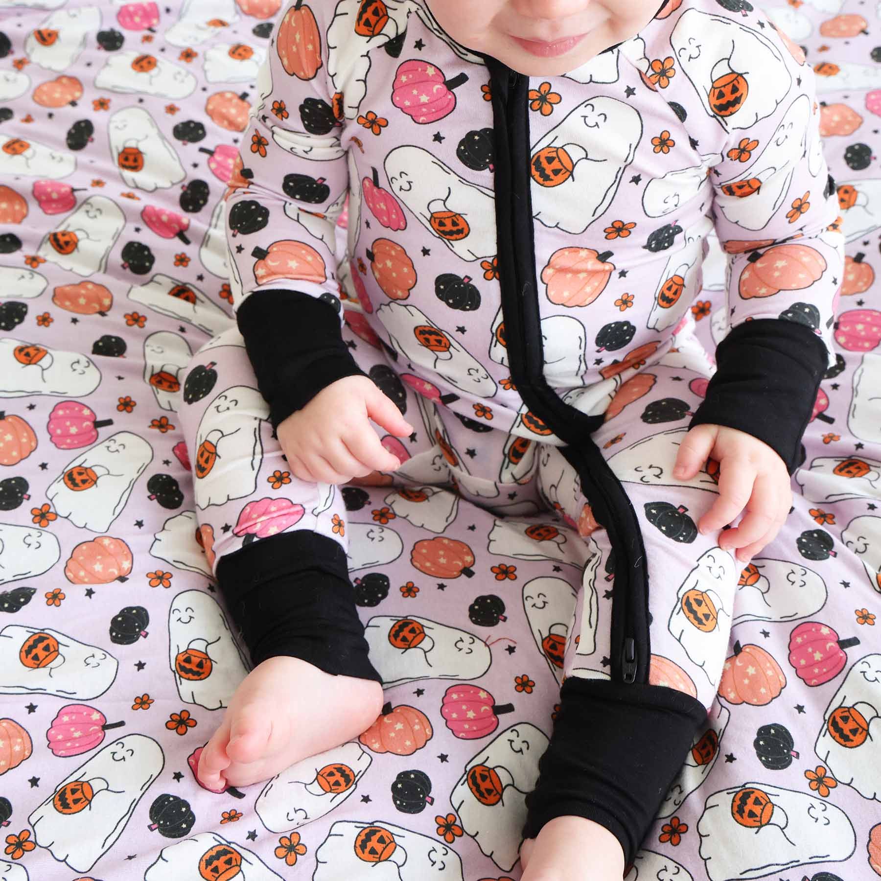 Girly Ghouls Convertible Zip Romper | Caden Lane