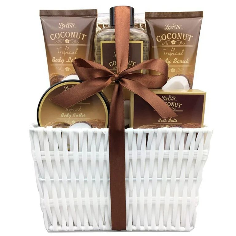 Lovestee Bath and Body Spa Gift Basket for Women with Refreshing Coconut Fragrance | Walmart (US)
