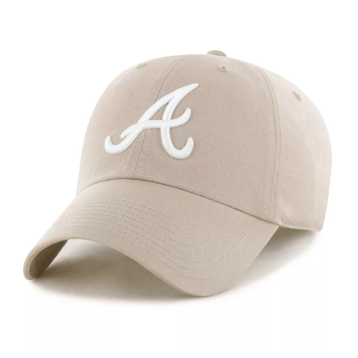 MLB Atlanta Braves Khaki Clean Up Hat | Target