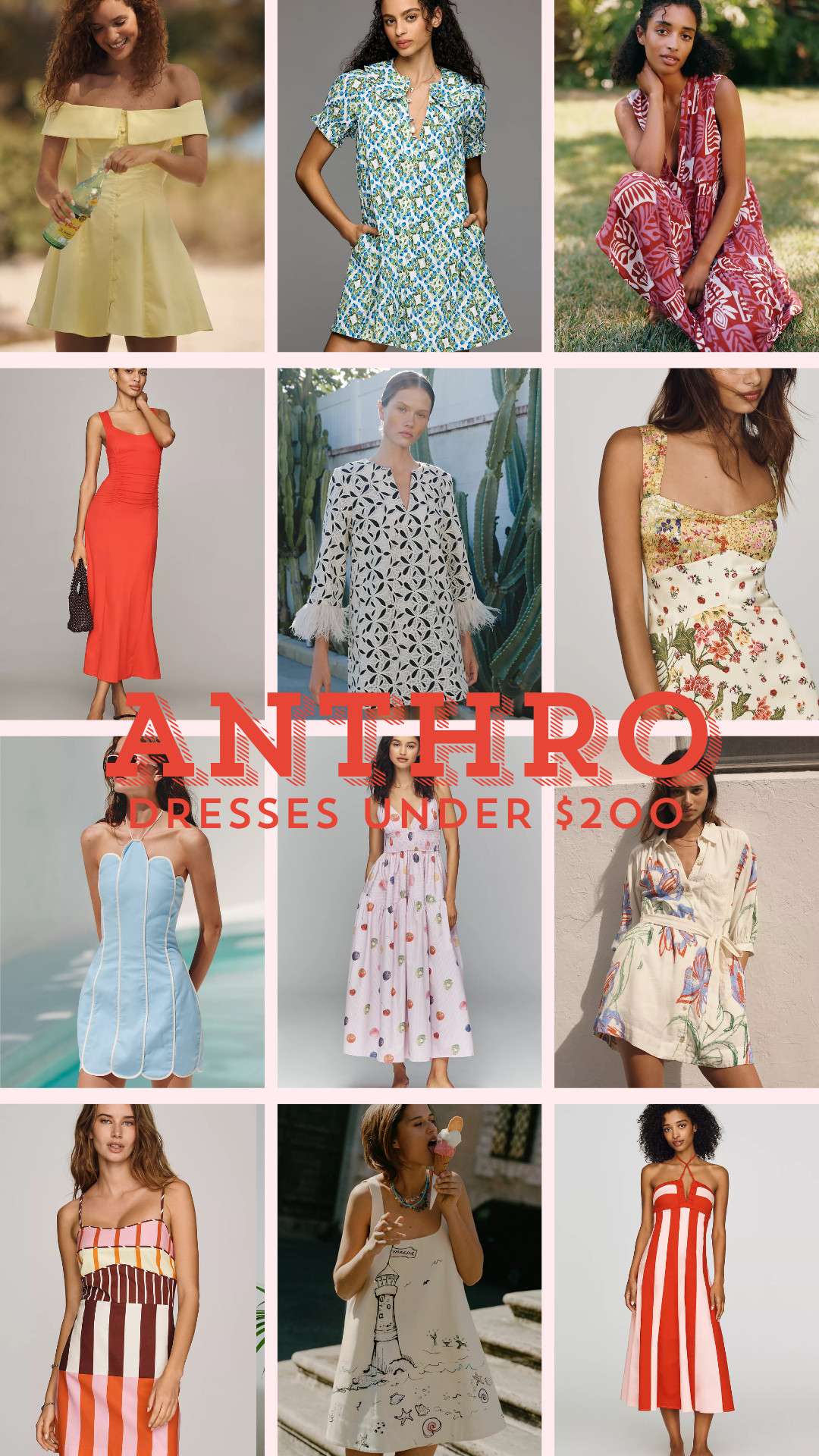 ☀️ Dresses, dresses, and more dresses! Anthropologie has so many gorgeous styles under $200 right now, and I rounded up some of my favorites for summer. From vacation-ready prints to colorful statement pieces and easy everyday dresses, these are too good to miss. 🤍✨

Use code NATASHA20 for 20% off your Anthropologie purchase and snag your favorites before they sell out!  

 #LTKootd #LTKSeasonal #LTKSaleAlert