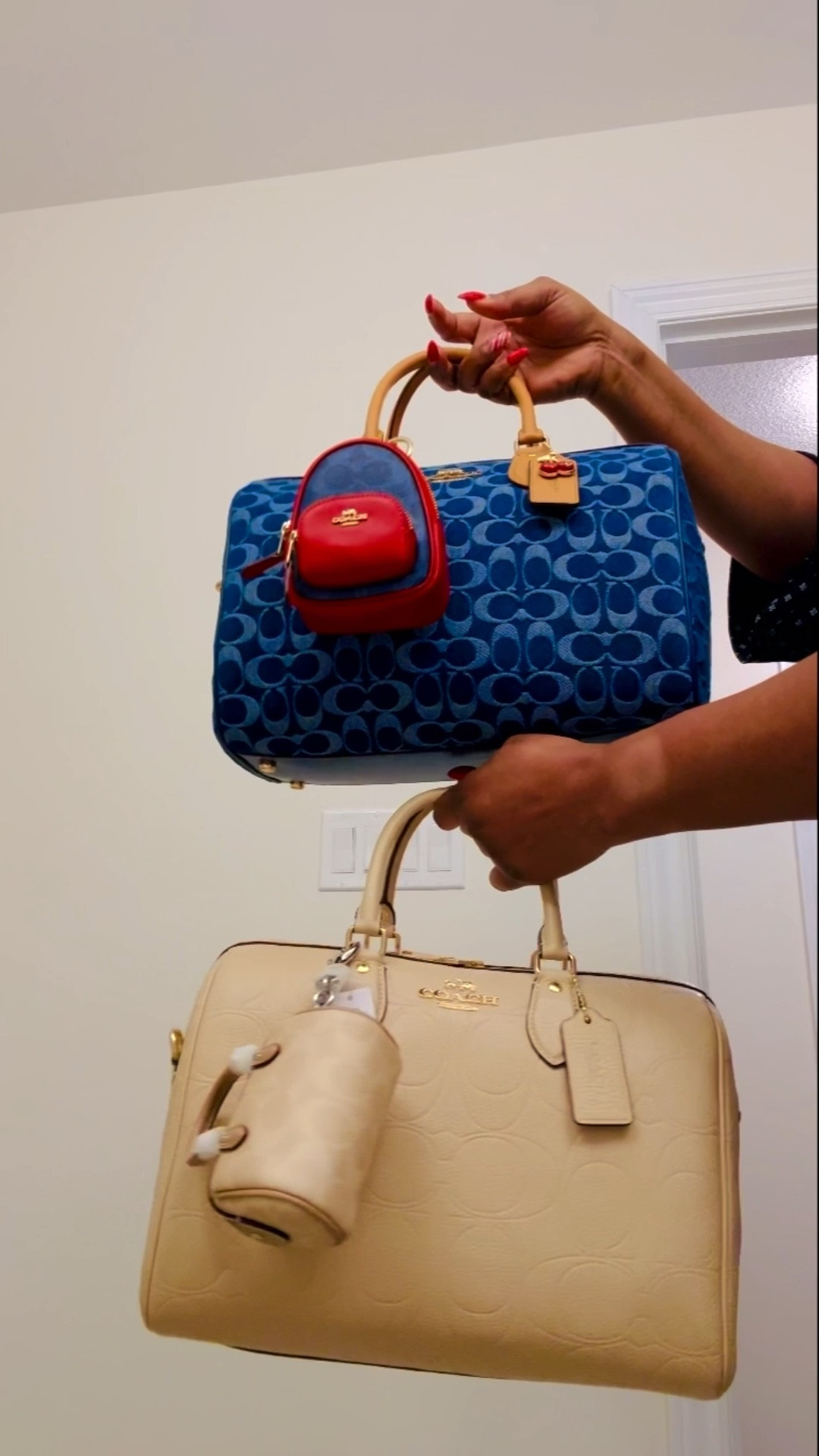 The handbag charm trend has been an absolute banger it’s an immediate Yes! As an handbag lover what can be more satisfying than dressing up my bag babies stylishly while on the go! 

#LTKbag #LTKstyletip #LTKworkwear