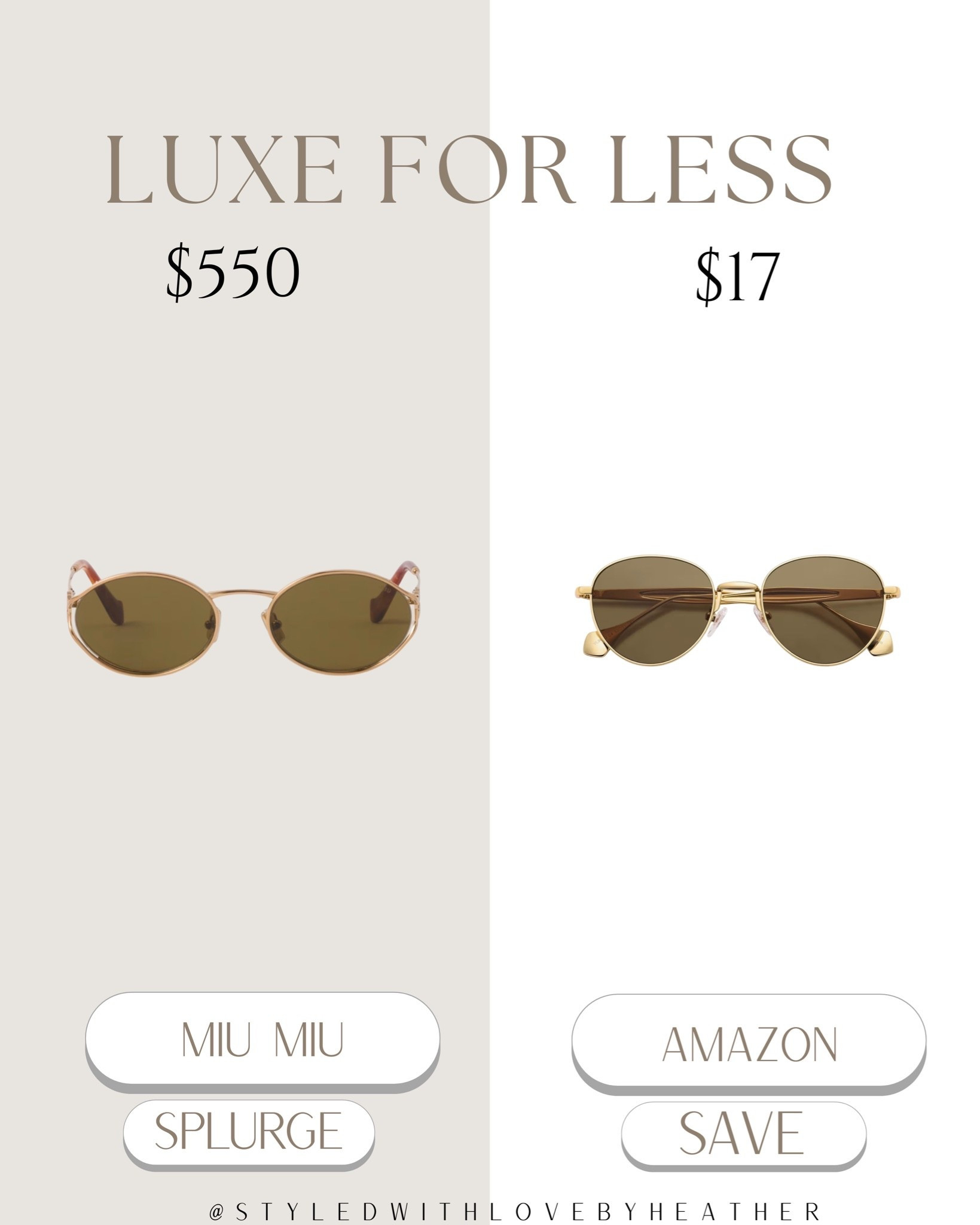 POV: you found the designer dupe before everyone else 😎✨

This luxe-for-less find is giving elevated European summer energy without the luxury price tag 🤍 Same chic, vintage-inspired silhouette… for under $20.

Save this for your next Amazon order + shop all my affordable designer-inspired finds in LTK 🫶✨

 

 #LTKSaleAlert #LTKSwim #LTKTravel