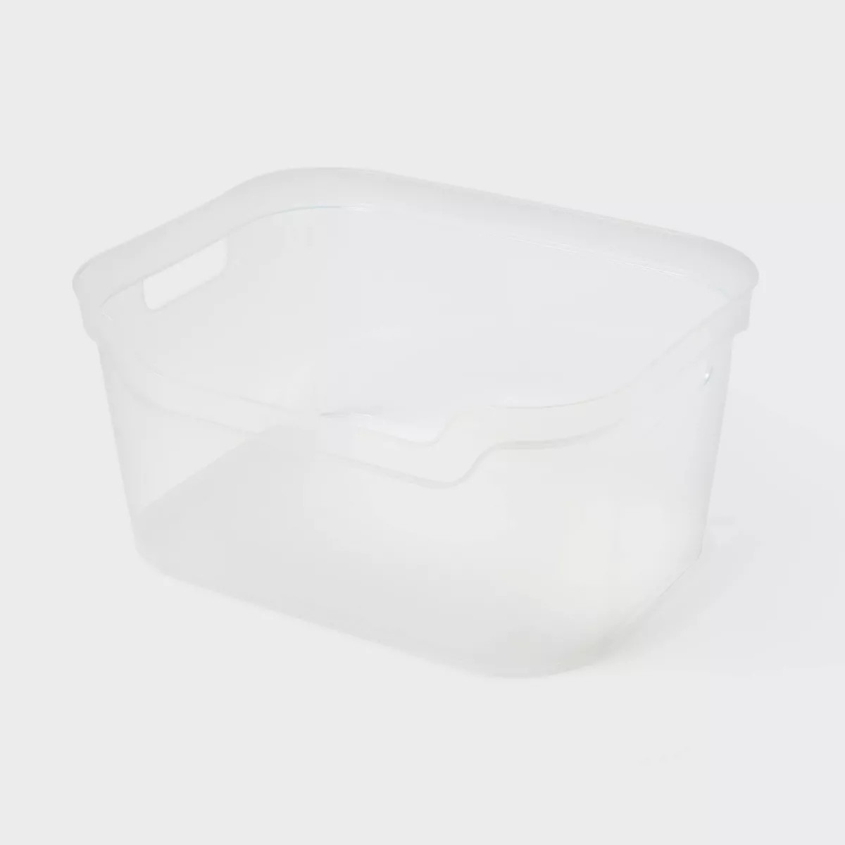 Large Open Front Storage Bin Clear - Brightroom™: Plastic, Portable, Nesting, Universal Storage... | Target