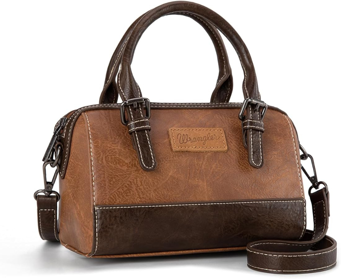 Wrangler Crossbody Bags for Women Mini Satchel Handbags with Strap | Amazon (US)