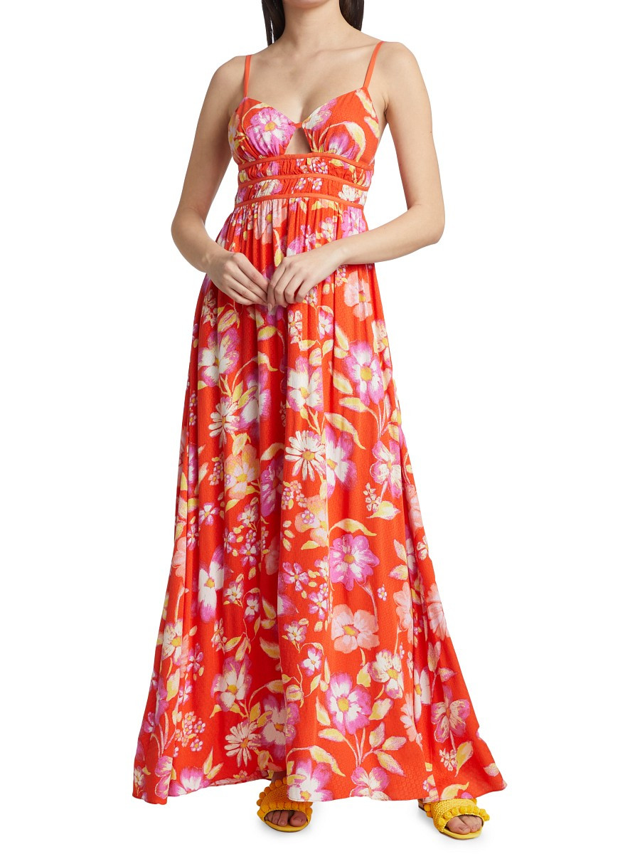 Free People Women's Wisteria Maxi Dress - Pop Combo - Size M | Saks Fifth Avenue OFF 5TH