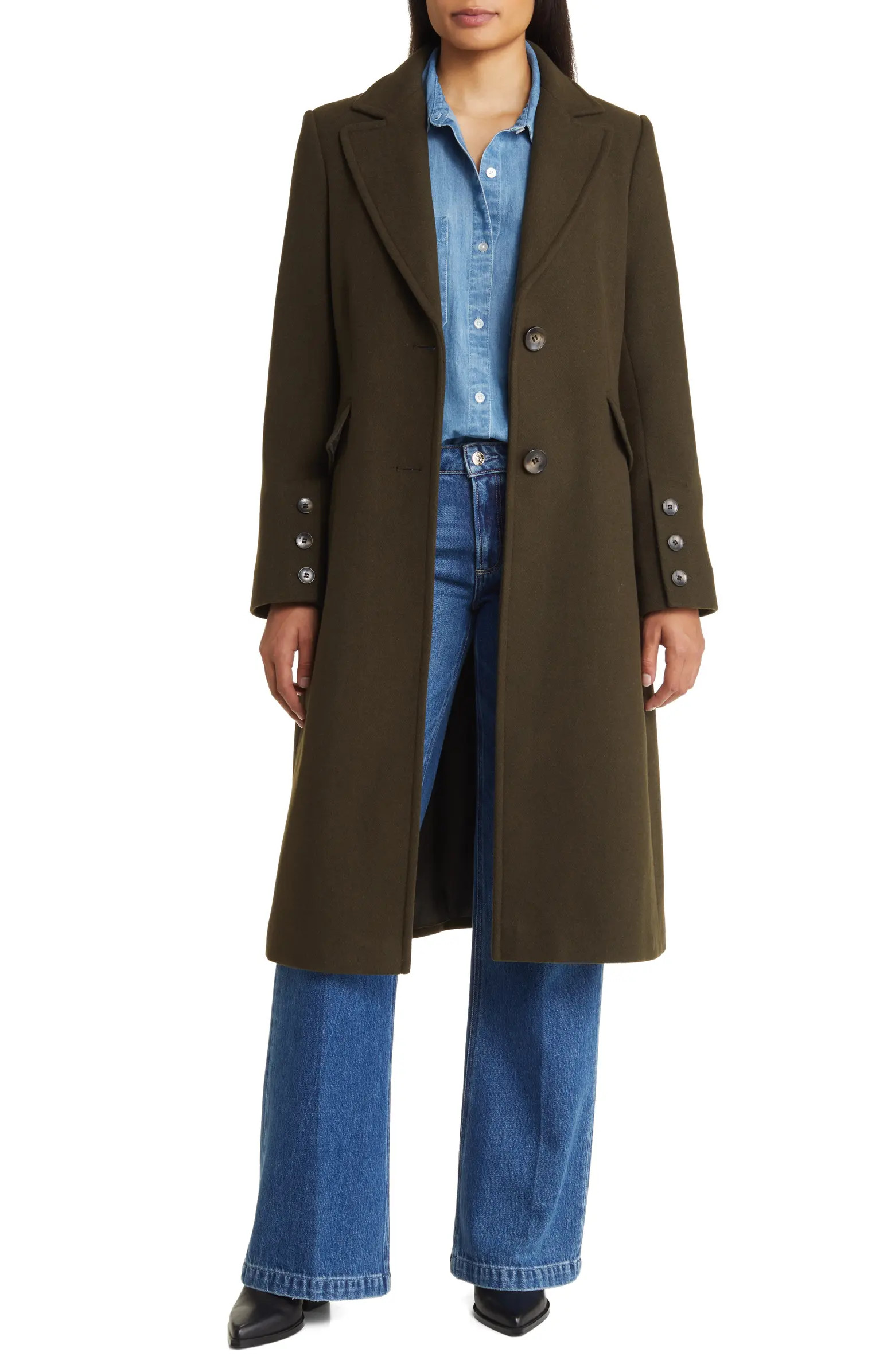 Long Twill Coat | Nordstrom