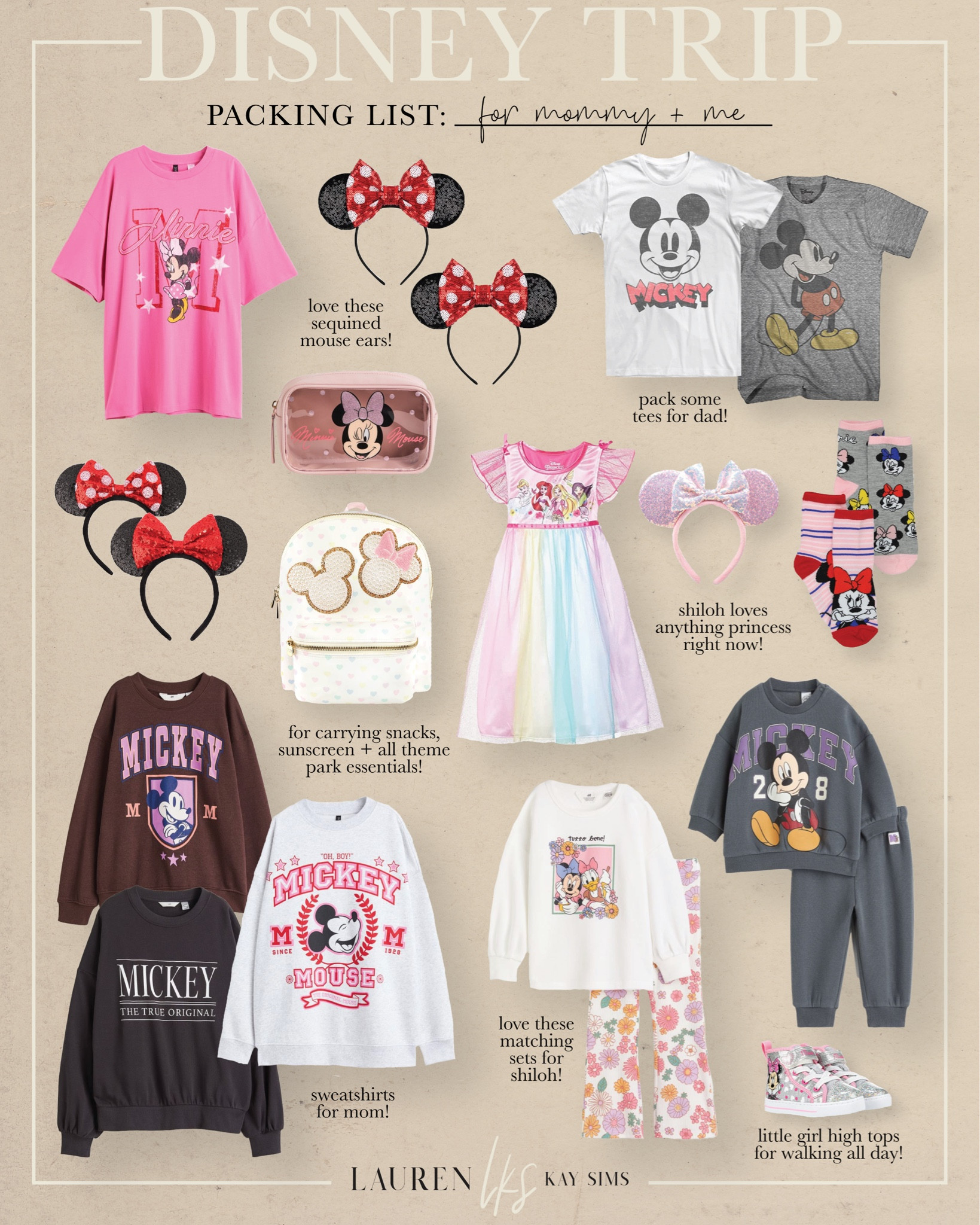 what i’m packing for Disney for me + Shiloh 💕  #disneytrip #mickeymouse 

#LTKkids #LTKfamily #LTKunder100