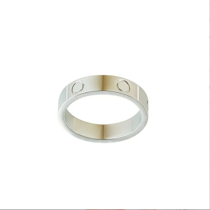 Save Big on Bulk 4mm Mens Wedding Ring Wedding Ring 4mm 5mm 6mm Titanium Steel Silver Love Ring M... | DHGate