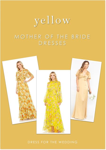 Yellow dresses, mother of the bride dresses, dresses for weddings, gold dresses, spring dresses, what to wear to a wedding over 50. Follow Dress for the Wedding on LTK for more wedding guest dresses, bridesmaid dresses, wedding dresses, and mother of the bride dresses. 

#LTKparties #LTKwedding #LTKover40



#LTKWedding #LTKOver40 #LTKSeasonal