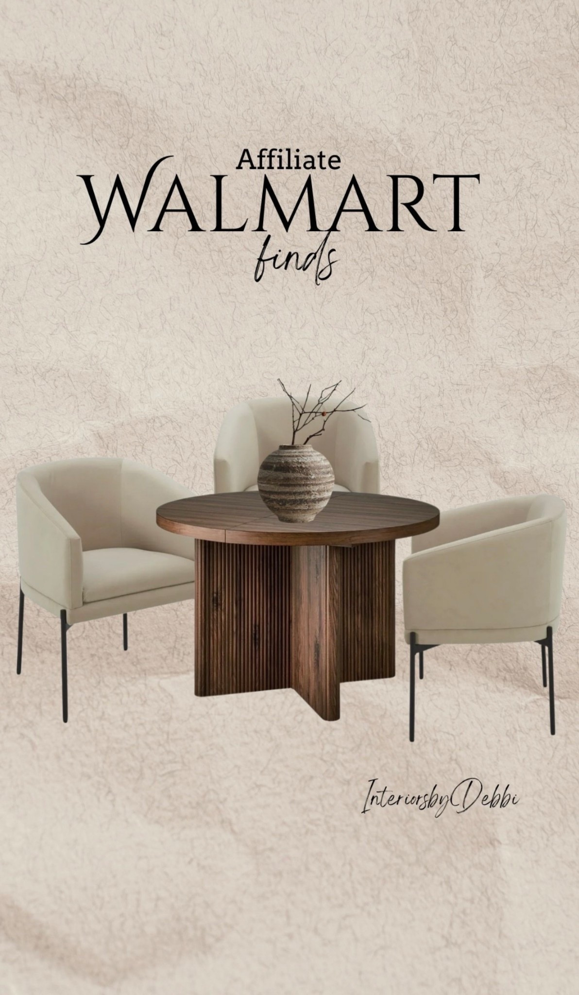 Walmart Finds
Round dining table, upholstered dining chairs, transitional home, modern decor, amazon find, amazon home, target home decor, mcgee and co, studio mcgee, amazon must have, pottery barn, Walmart finds, affordable decor, home styling, budget friendly, accessories, neutral decor, home finds, new arrival, coming soon, sale alert, high end look for less, Amazon favorites, Target finds, cozy, modern, earthy, transitional, luxe, romantic, home decor, budget friendly decor, Amazon decor #walmart



#LTKSeasonal #LTKHoliday #LTKHome