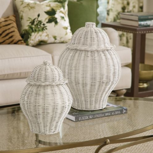 Woven Ginger Jar Basket | Ballard Designs, Inc.