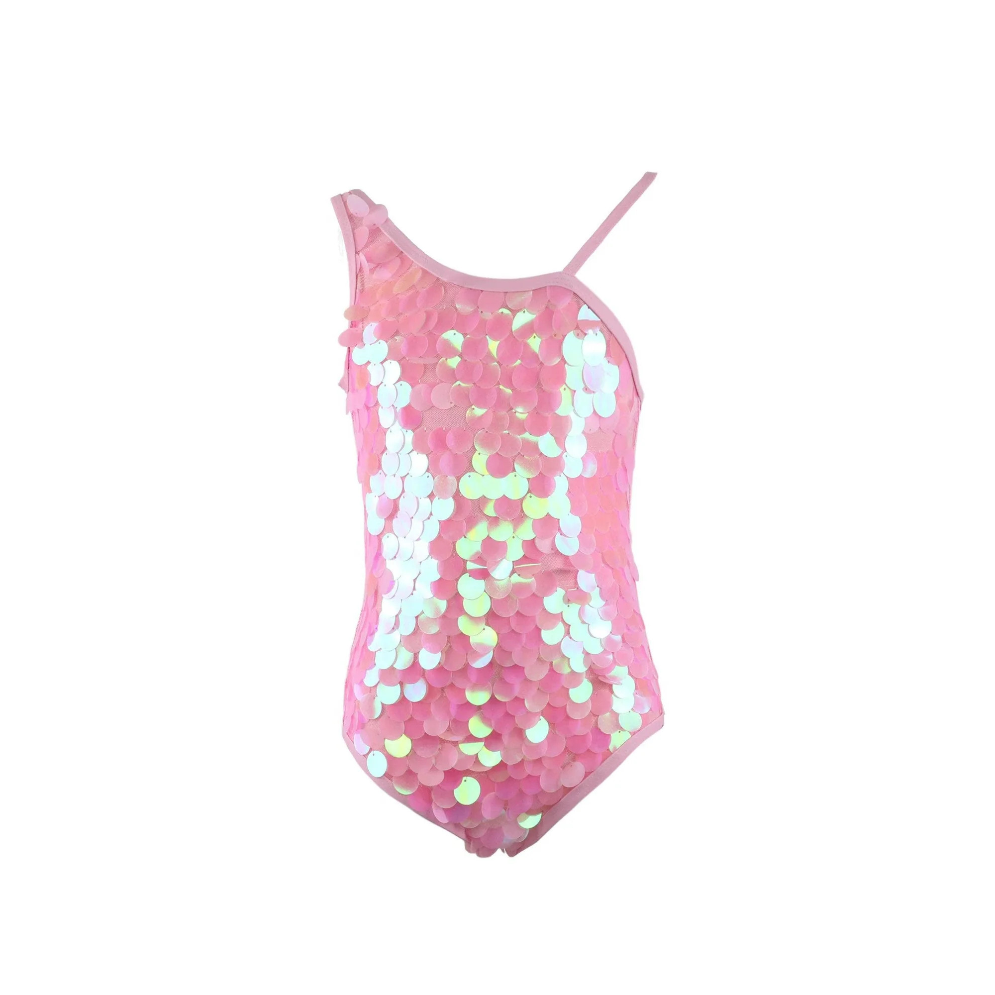 Pailette Sparkle Rose Swimsuit | Lola + The Boys