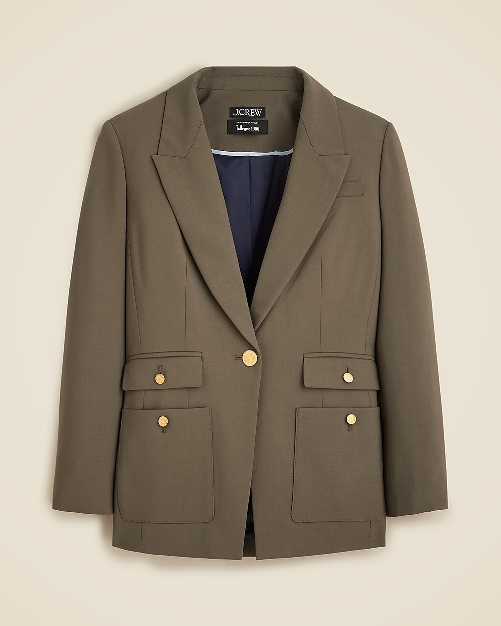 Vivienne blazer in Italian bi-stretch wool blend | J. Crew US