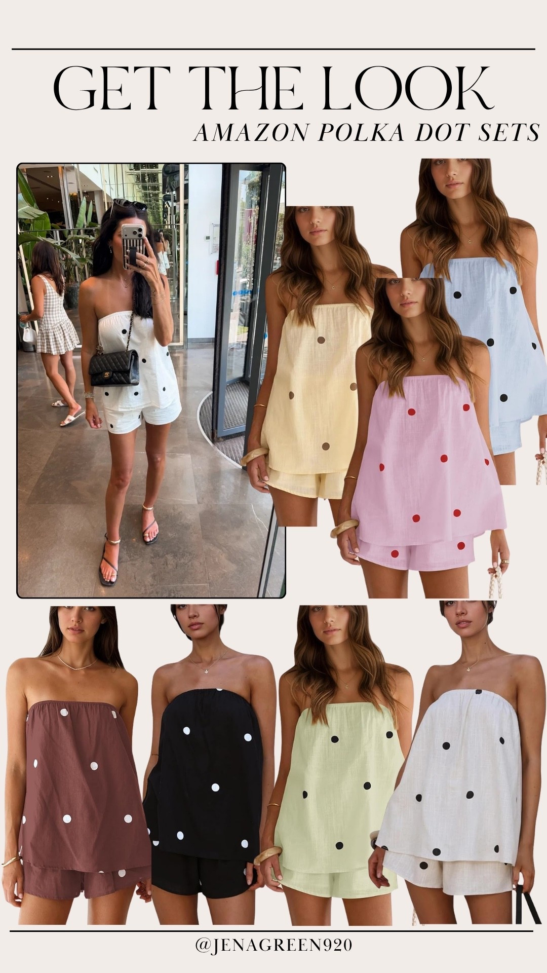Amazon Polka Dot Set | Matching Set | Summer Outfit | France Outfit

#LTKootd #LTKSeasonal #LTKTravel