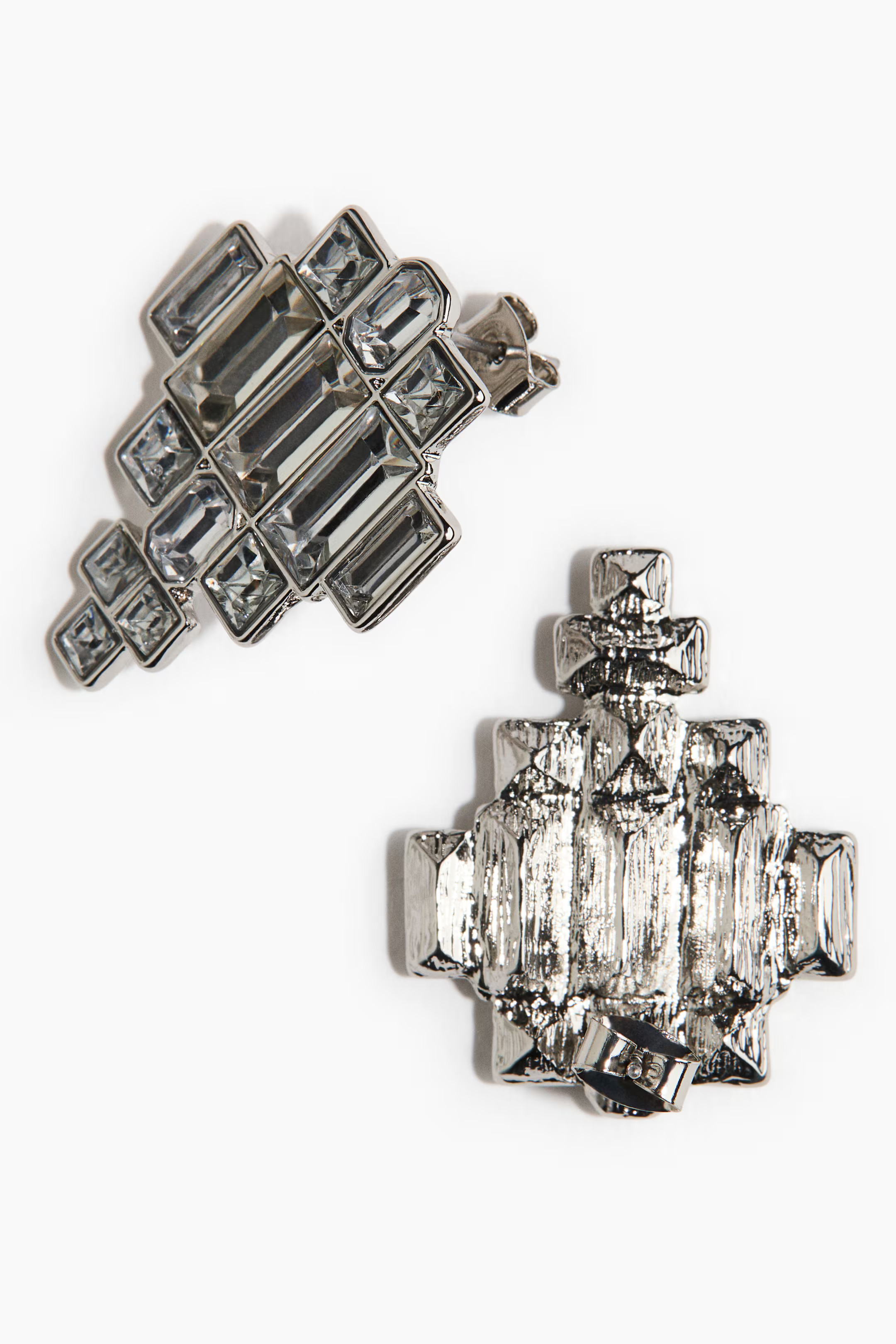 Rhinestone statement earrings | H&M (UK, MY, IN, SG, PH, TW, HK)