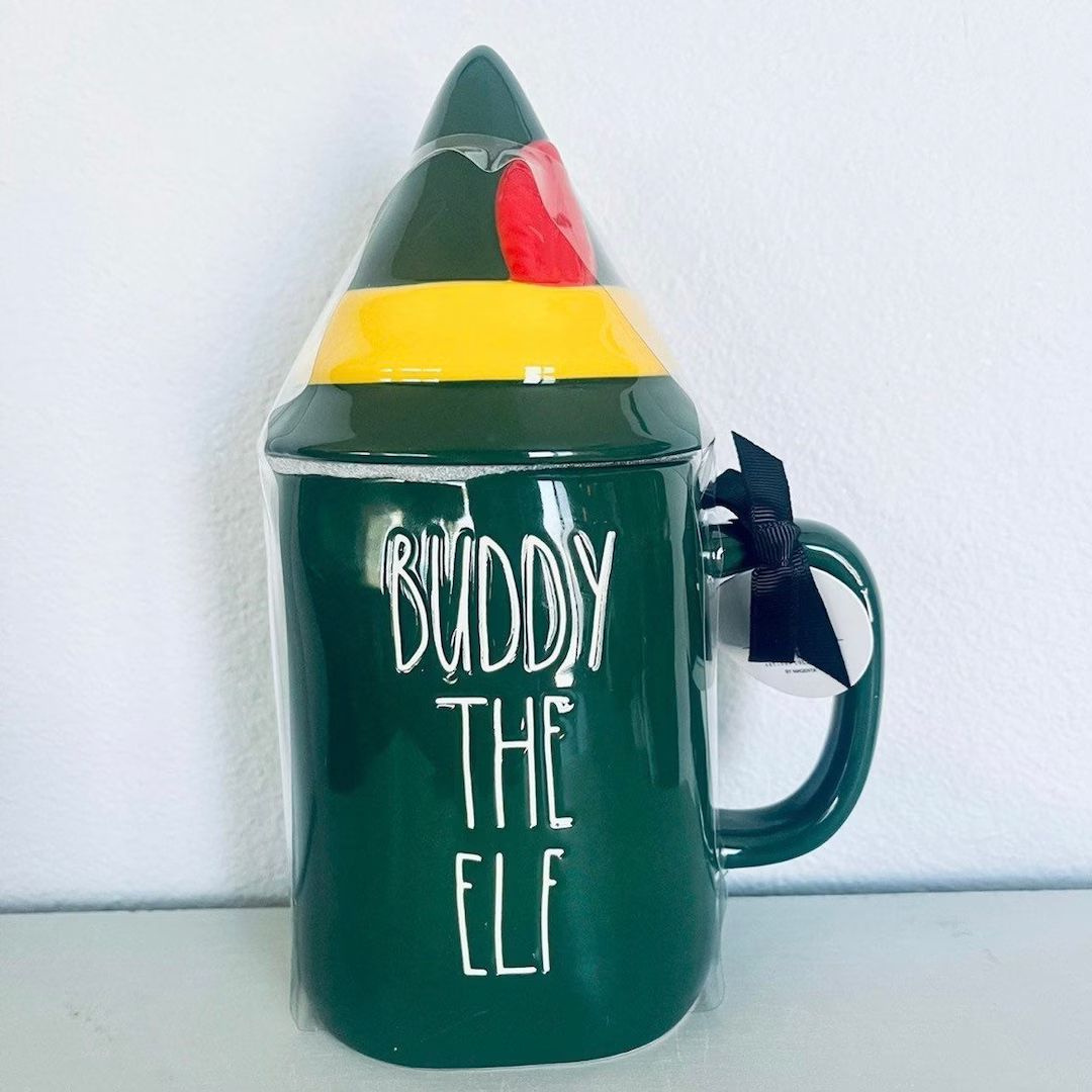 Buddy the Elf Rae Dunn Christmas Mug with Topper | Etsy (US)