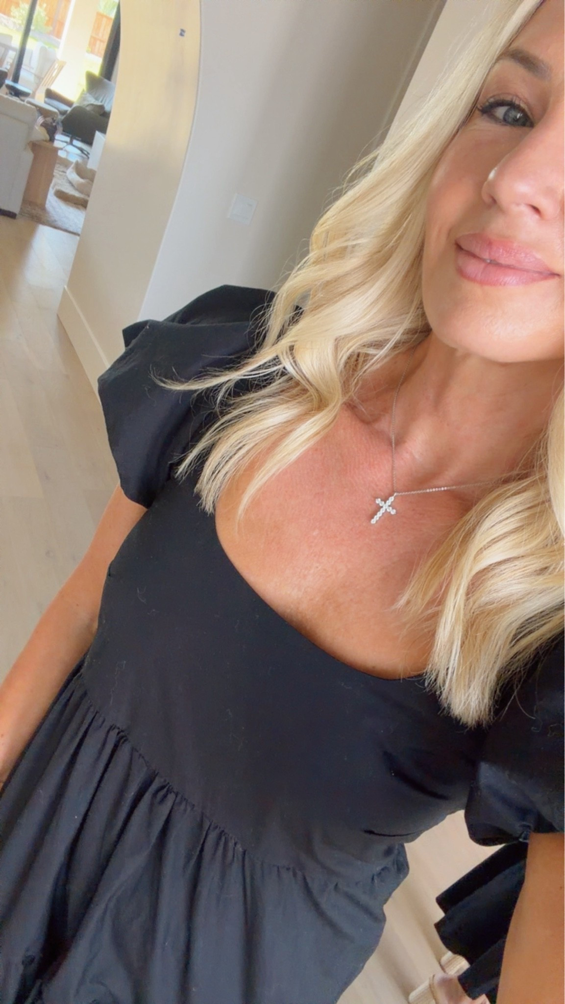 This cross necklace was a birthday gift from some dear friends. It’s comfortable and great quality. Had to share

#LTKootd #LTKWedding #LTKmomlife