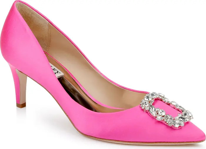 Badgley Mischka Collection Carrie Crystal Embellished Pump (Women) | Nordstromrack | Nordstrom Rack