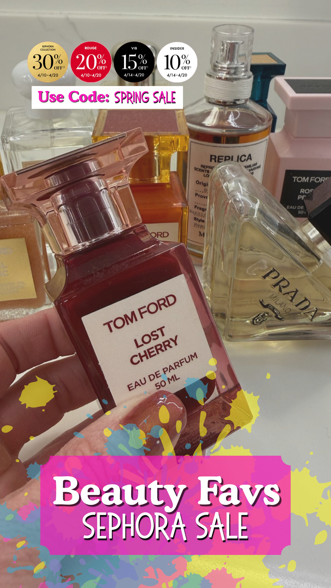 Perfume favorites from the Sephora Sale! These are my go to's im constantly switching out ❤️
Use Code: SPRINGSALE 

 #LTKSeasonal #LTKSaleAlert #LTKBeauty