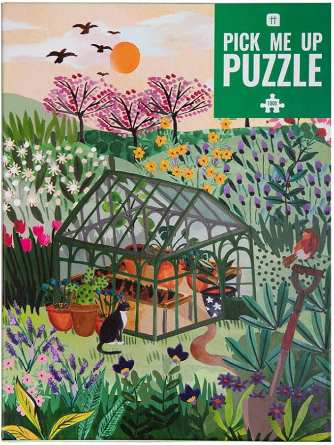 Talking Tables 1000-teiliges Gartenpuzzle - mit passendem Poster & Quizblatt | Buntes illustriert... | Amazon (DE)