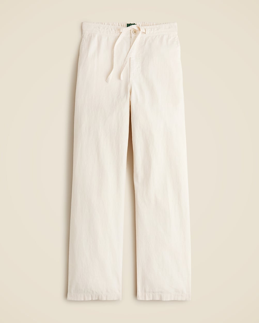 Relaxed-fit drawstring Studio pant in hemp-cotton blend | J. Crew US