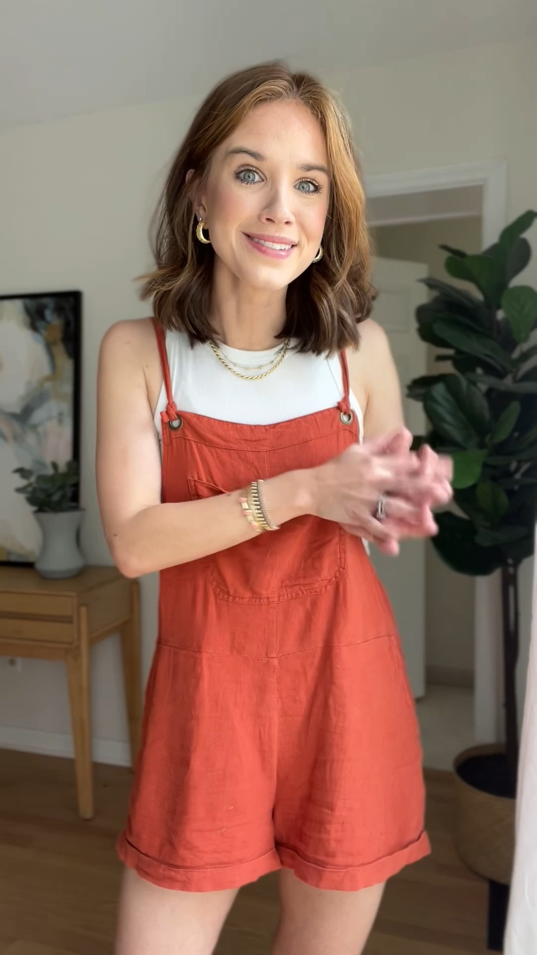 Overalls : wearing m
Sneakers : tts



#LTKunder50 #LTKFind #LTKSeasonal