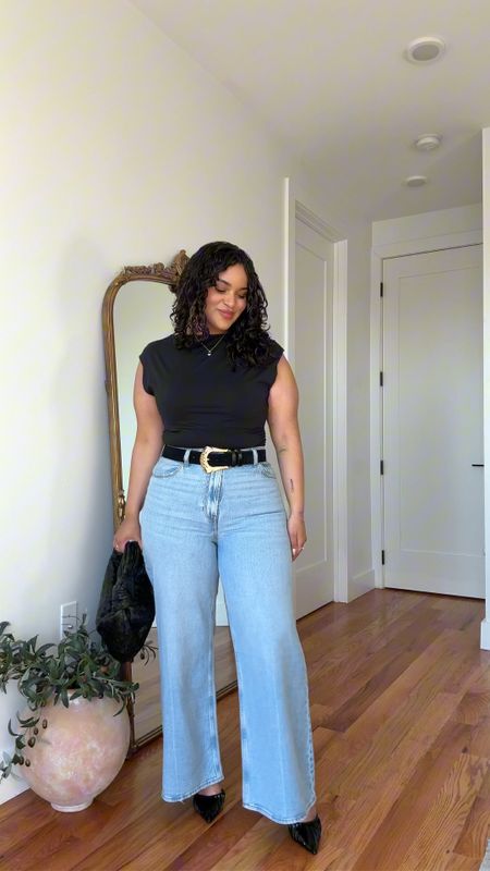 Jeans are almost sold out ! I’m wearing a size 32 jeans 

#LTKplussize #LTKstyletip #LTKVideo