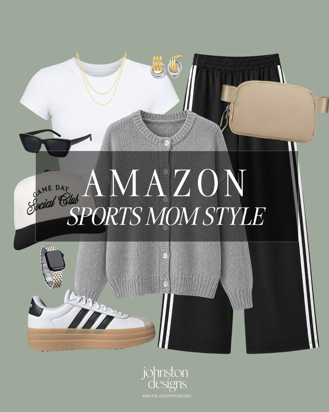 Game-day style that keeps up with a busy sports mom. 🏟️ These sporty pants, classic sneakers and cozy cardigan create a comfortable Amazon outfit that works for the sidelines, errands and everything after.

Amazon sports mom outfit, game-day mom style, women’s sporty pants, casual cardigan outfit, sideline outfit ideas, comfortable mom outfit, Amazon athleisure finds, black and white sneakers

#amazonfinds #amazonfashion #sportsmom #gamedaystyle #momstyle #athleisure #casualoutfit #sportystyle #outfitinspiration
 

 #LTKootd #LTKmomlife #LTKActive