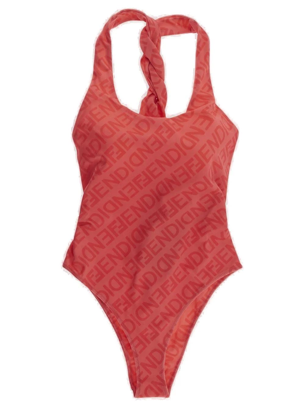 Fendi Allover FF Motif One-Piece Swimsuit | Cettire Global