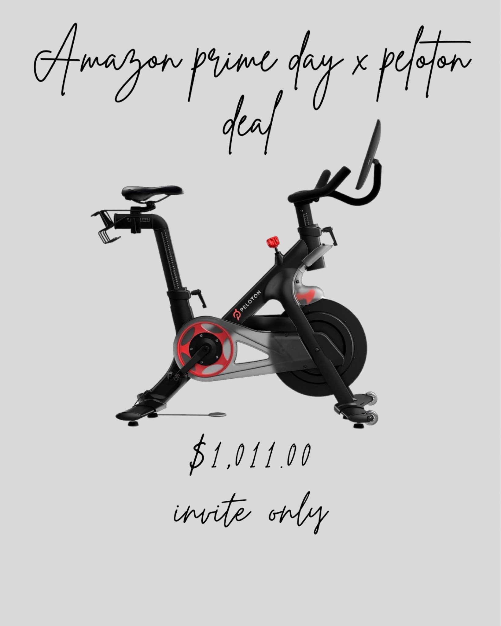 Amazon prime day x peloton deal. Sign up for the invite link to purchase in the Amazon app. This is a great deal!

#LTKFitness #LTKSummerSales #LTKSaleAlert
