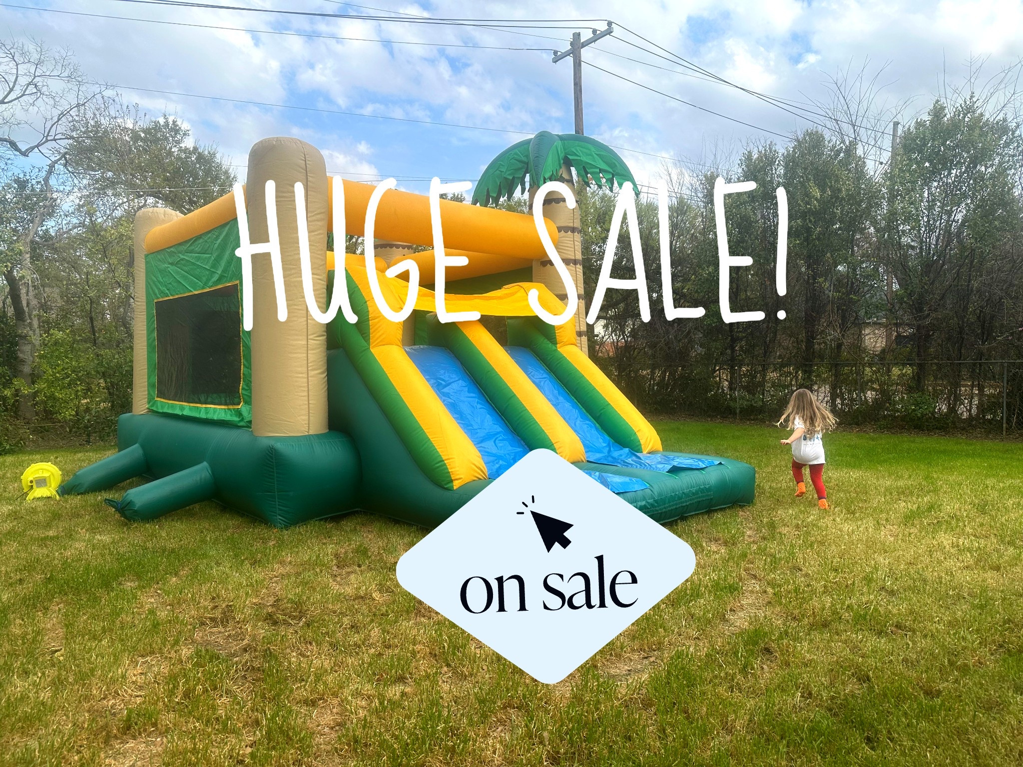 Target’s having a massive sale on bounce houses! #target #targetfinds #outdoortoys #summer #summertoys

#LTKFamily #LTKParties #LTKKids