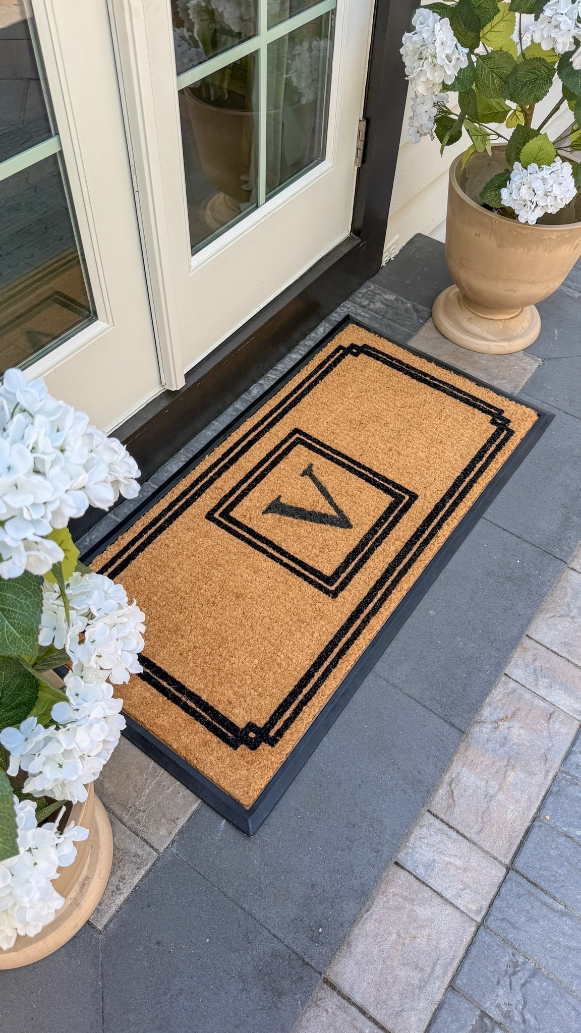 #Ad It’s honestly crazy how the smallest outdoor updates can make the biggest transformation. ☀️🌿

 I added these gorgeous @Wayfair  oversized hydrangeas, planters, and this doormat to our backyard entry and it instantly made the whole space feel more cozy, elevated, and pulled together for summer.

Wayfair’s Hot Summer Sale is also happening right now with so many beautiful outdoor finds on major sale + fast and free shipping over $35.  ☀️🎉

#Wayfair #Wayfairpartner #LTKHome #LTKSaleAlert #Wayfair #OutdoorDecor

#LTKSaleAlert #LTKHome