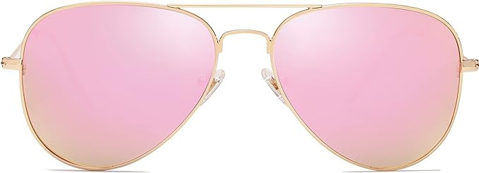 SOJOS Classic Aviator Polarized Sunglasses for Men Women Vintage Retro Style | Amazon (US)