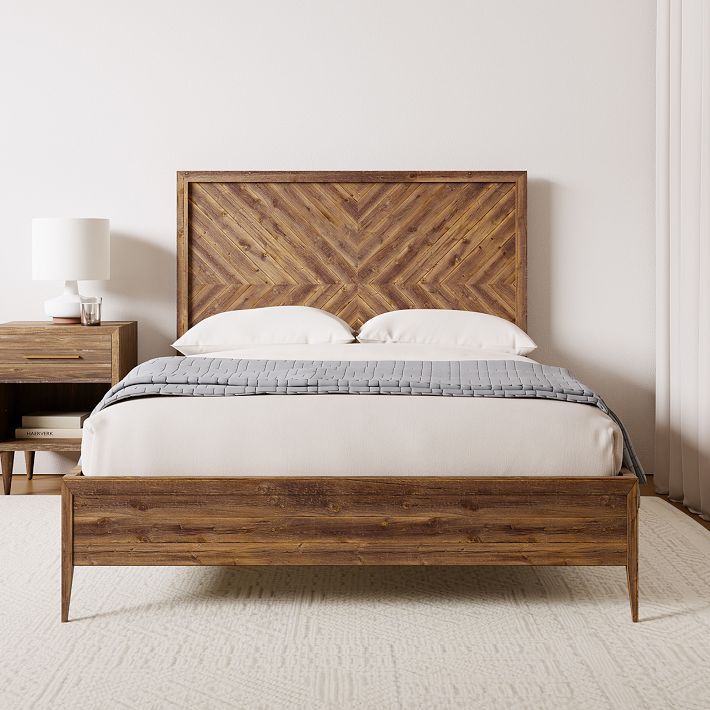 Alexa Reclaimed Wood Bed | West Elm (US)
