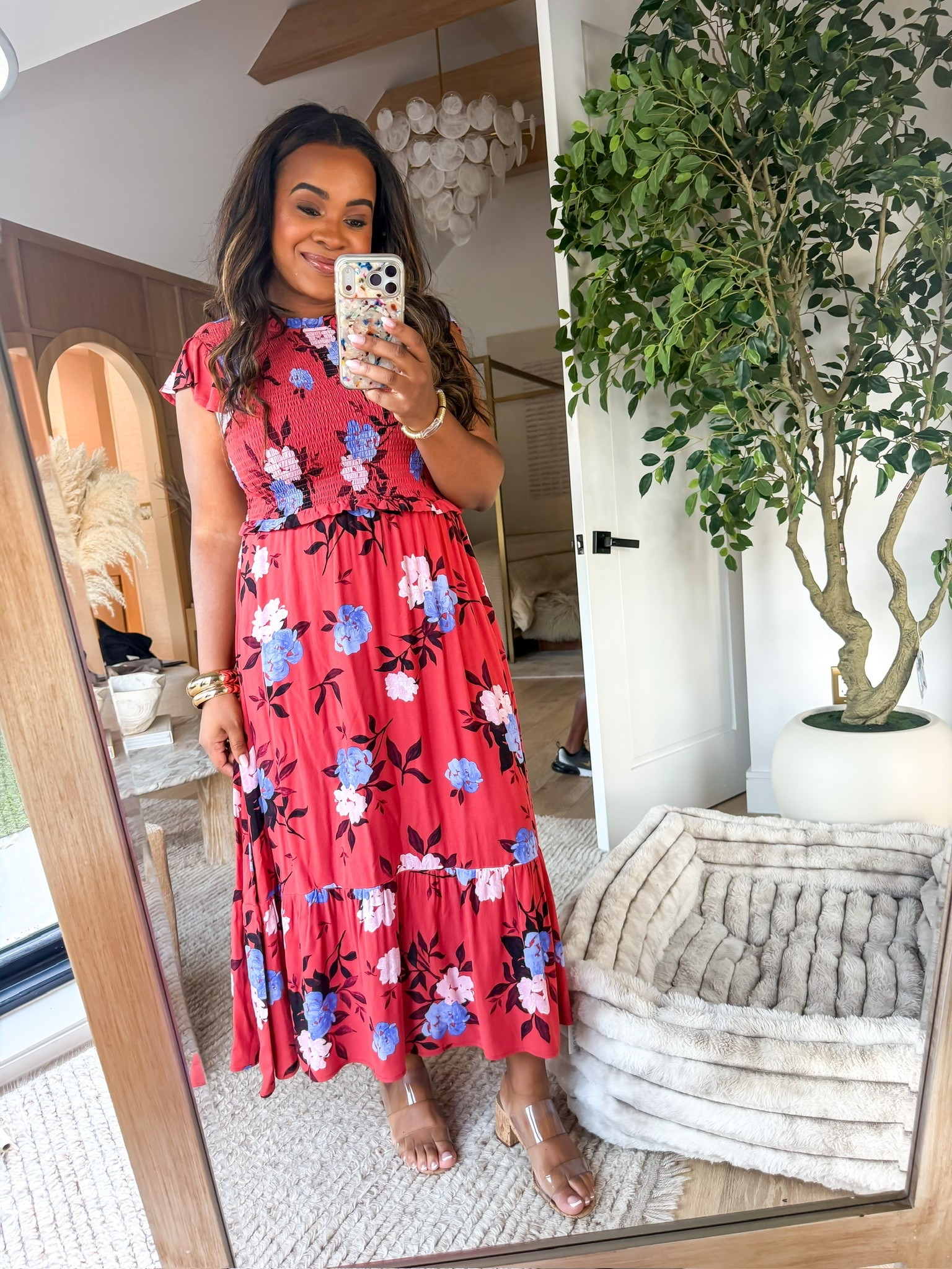 My $26 Walmart dress is finally back in stock! Love the smocked detail! 🤩

#LTKootd #LTKMidsize