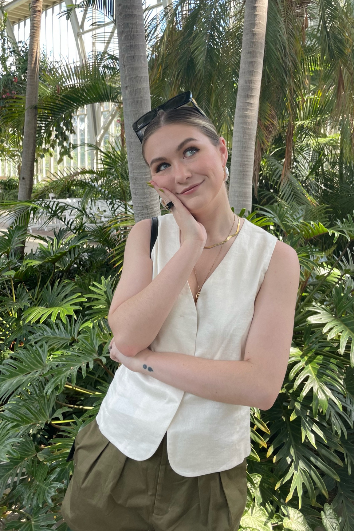 Summer style fashion inspo ootd outfit vest vest outfit 

#LTKunder100 #LTKstyletip #LTKfit