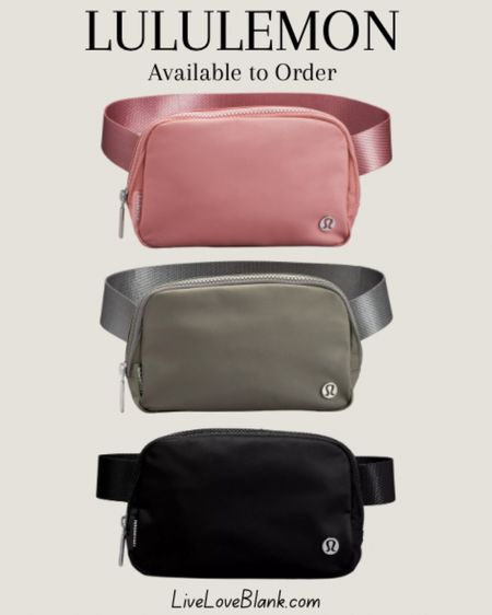 Lululemon belt bags available to order 
Valentine’s Day gift idea 

#LTKFind #LTKGiftGuide #LTKunder50