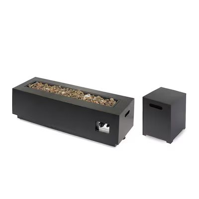 Best Selling Home Decor 50000 Brushed Brown Steel Outdoor Fireplace Lowes.com | Lowe's