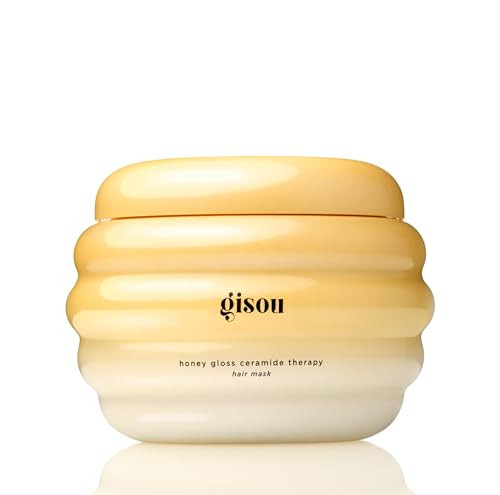 Gisou Honey Gloss Ceramide Therapy Hair Mask – Deep Repair & Hydration with Mirsalehi Honey, Ceramides & Hyaluronic Acid, 7.8 fl oz | Amazon (US)